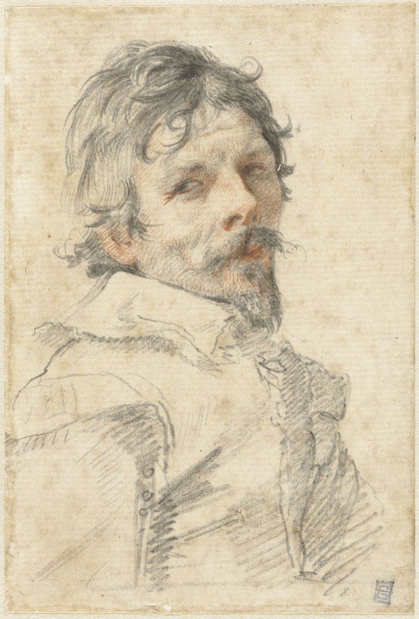 Autoportret, ok. 1640. autorstwa Claude Mellan