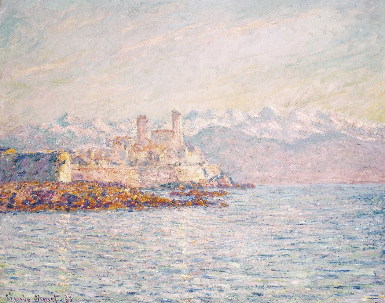 Antibes, 1888. autorstwa Claude Monet