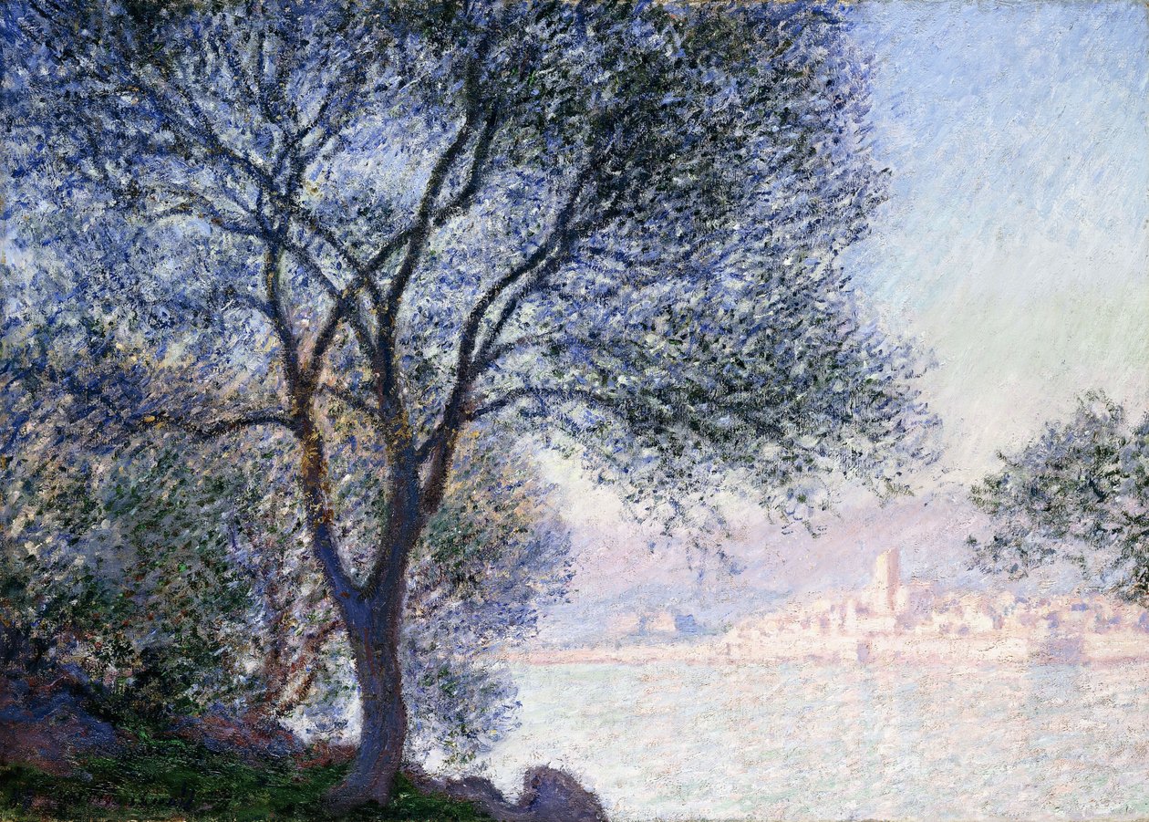 Antibes widziany z Salis, 1888 autorstwa Claude Monet
