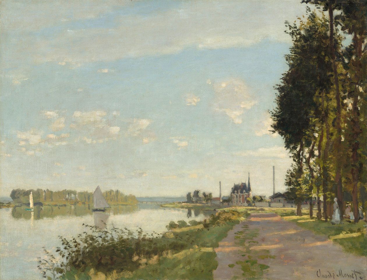 Argenteuil, ok. 1872. autorstwa Claude Monet