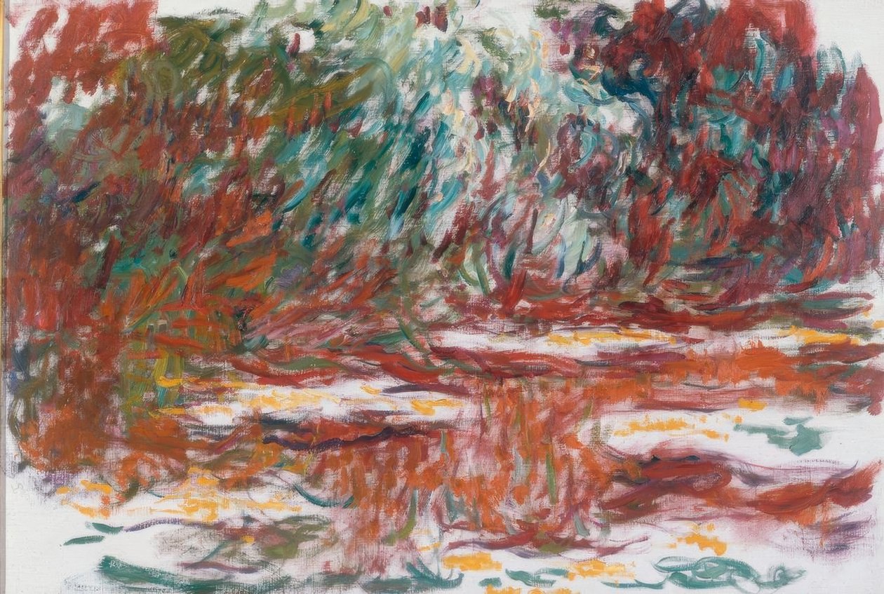 Staw lilii wodnych autorstwa Claude Monet