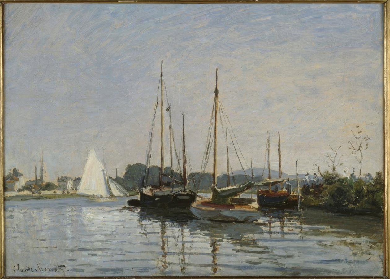 Łodzie wycieczkowe, Argenteuil autorstwa Claude Monet
