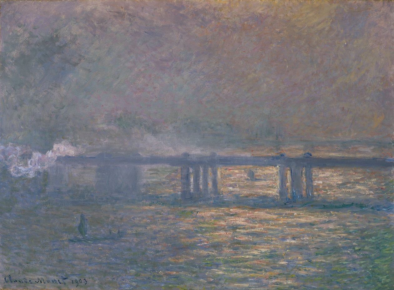 Charing Cross Bridge autorstwa Claude Monet