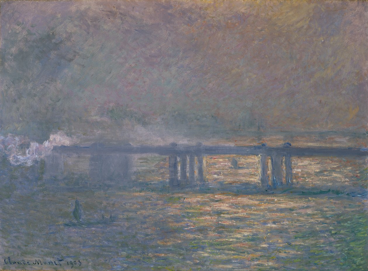 Charing Cross Bridge autorstwa Claude Monet
