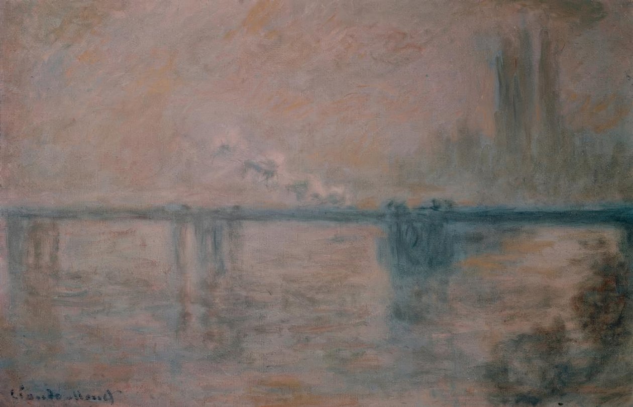 Charing Cross Bridge autorstwa Claude Monet