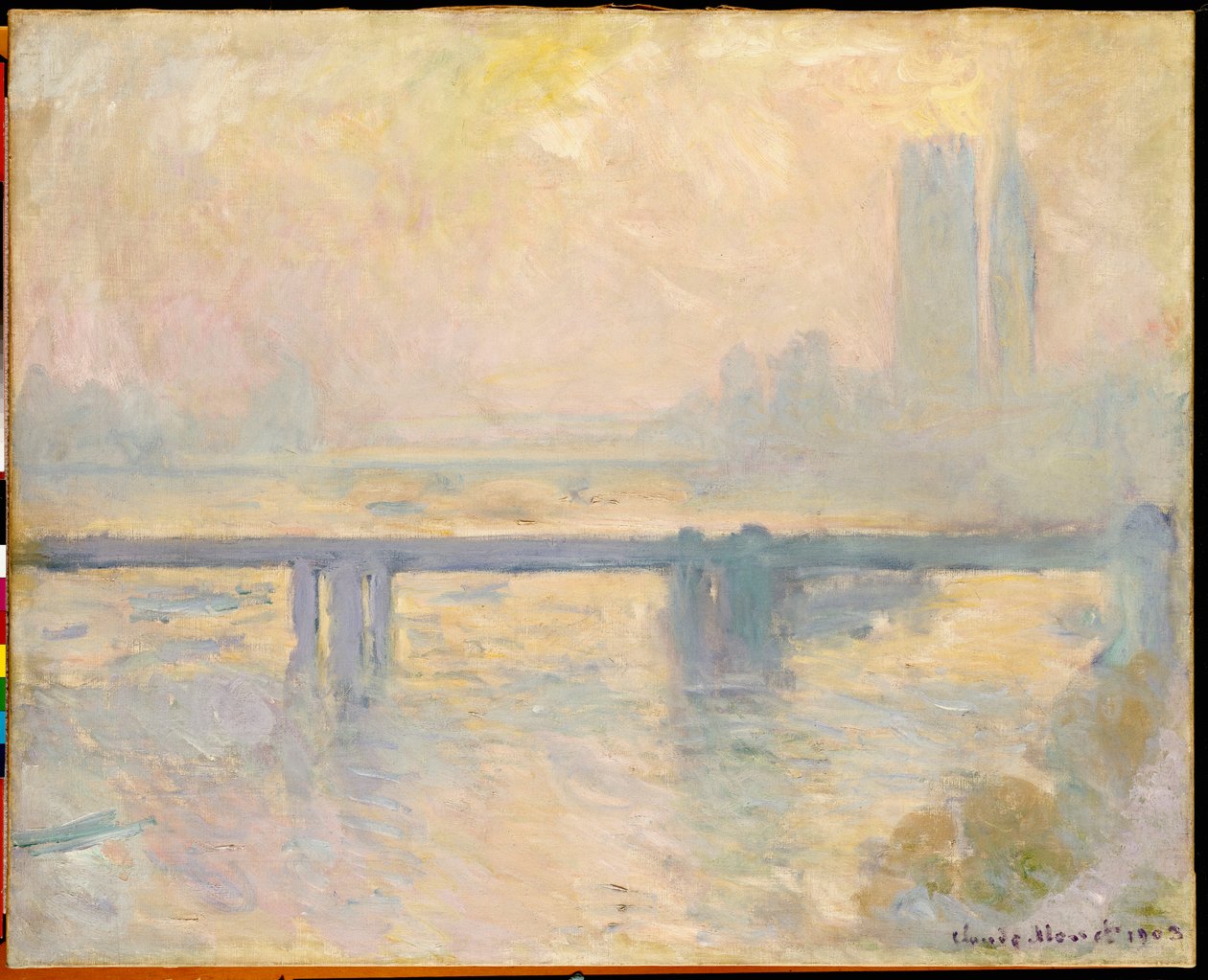 Charing Cross Bridge, 1903 autorstwa Claude Monet