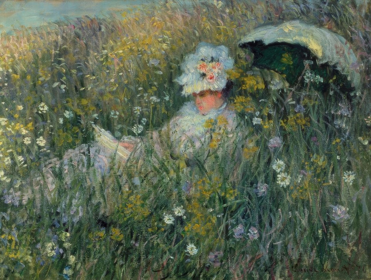 Na łące autorstwa Claude Monet