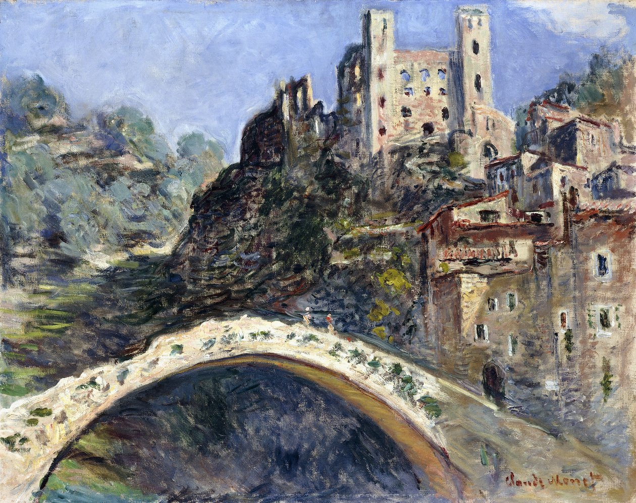 Dolceacqua, 1884 autorstwa Claude Monet