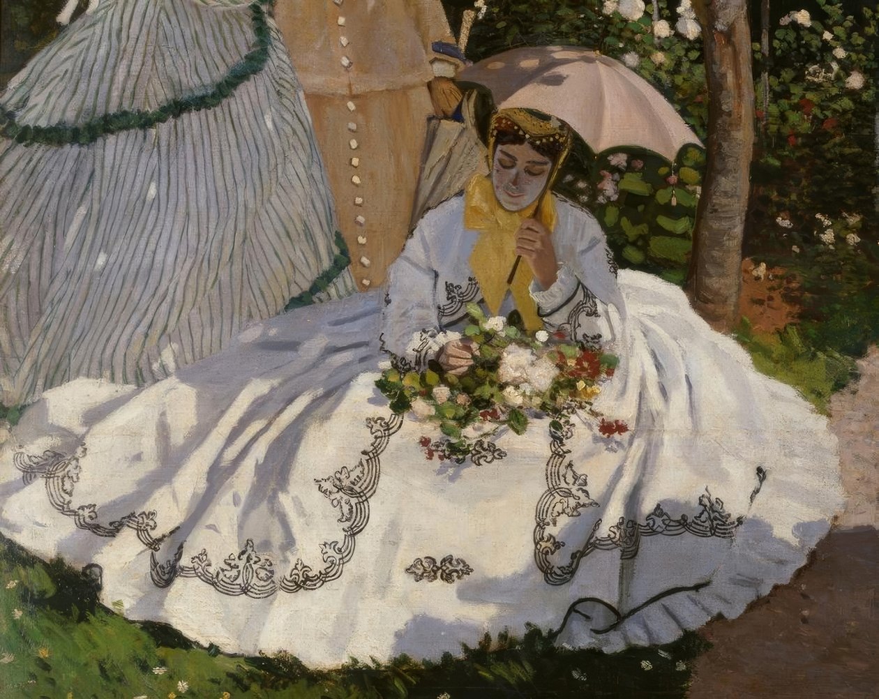 Kobiety w ogrodzie autorstwa Claude Monet