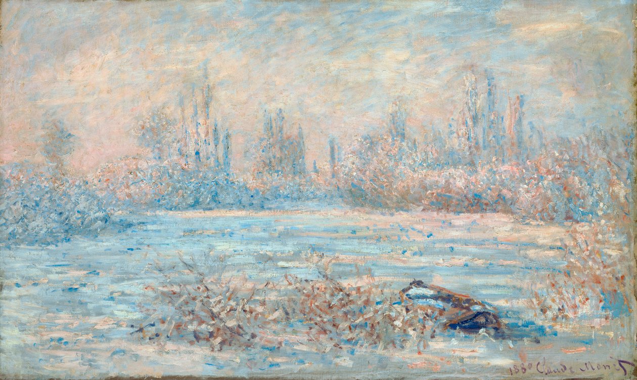 Mróz, 1880 autorstwa Claude Monet