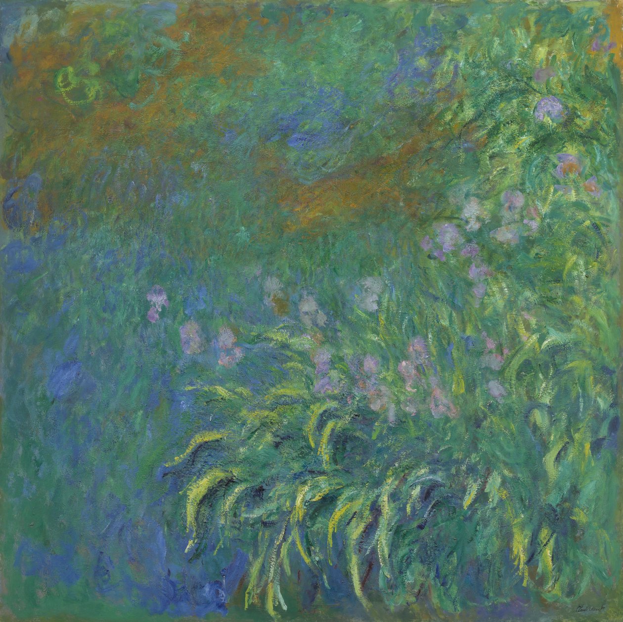 Irysy autorstwa Claude Monet