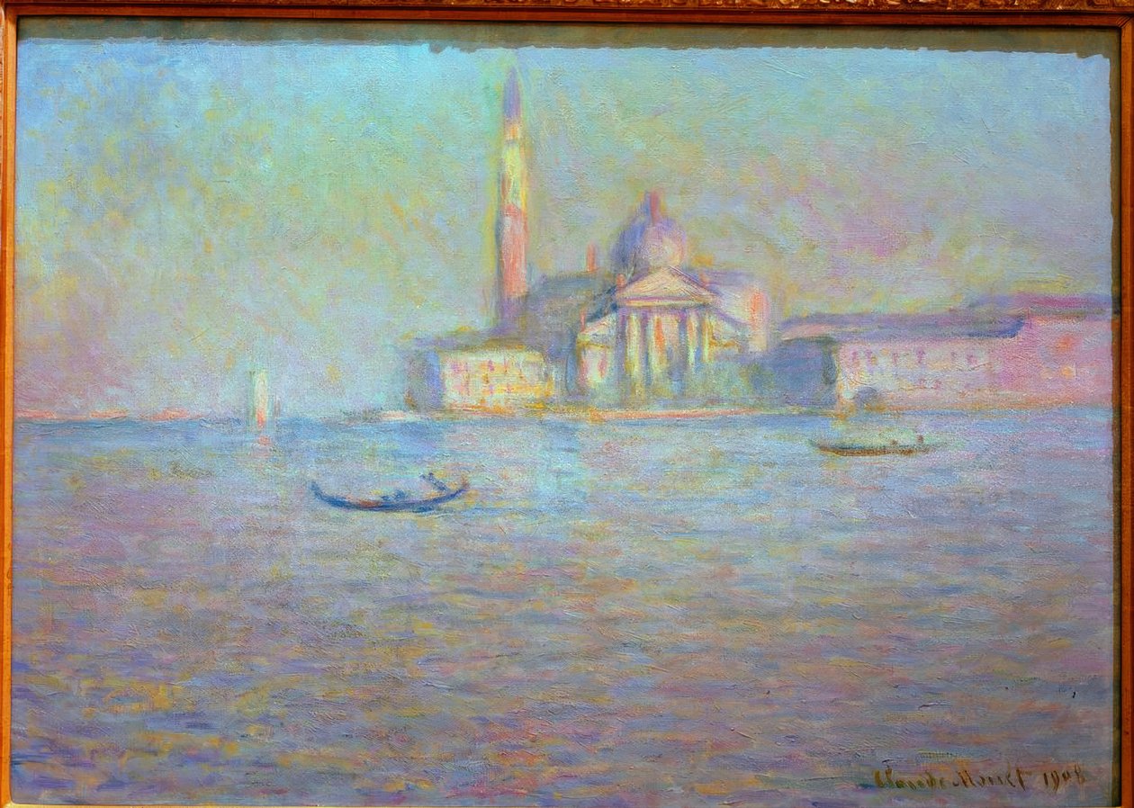 Kościół św. Jerzego Majora autorstwa Claude Monet