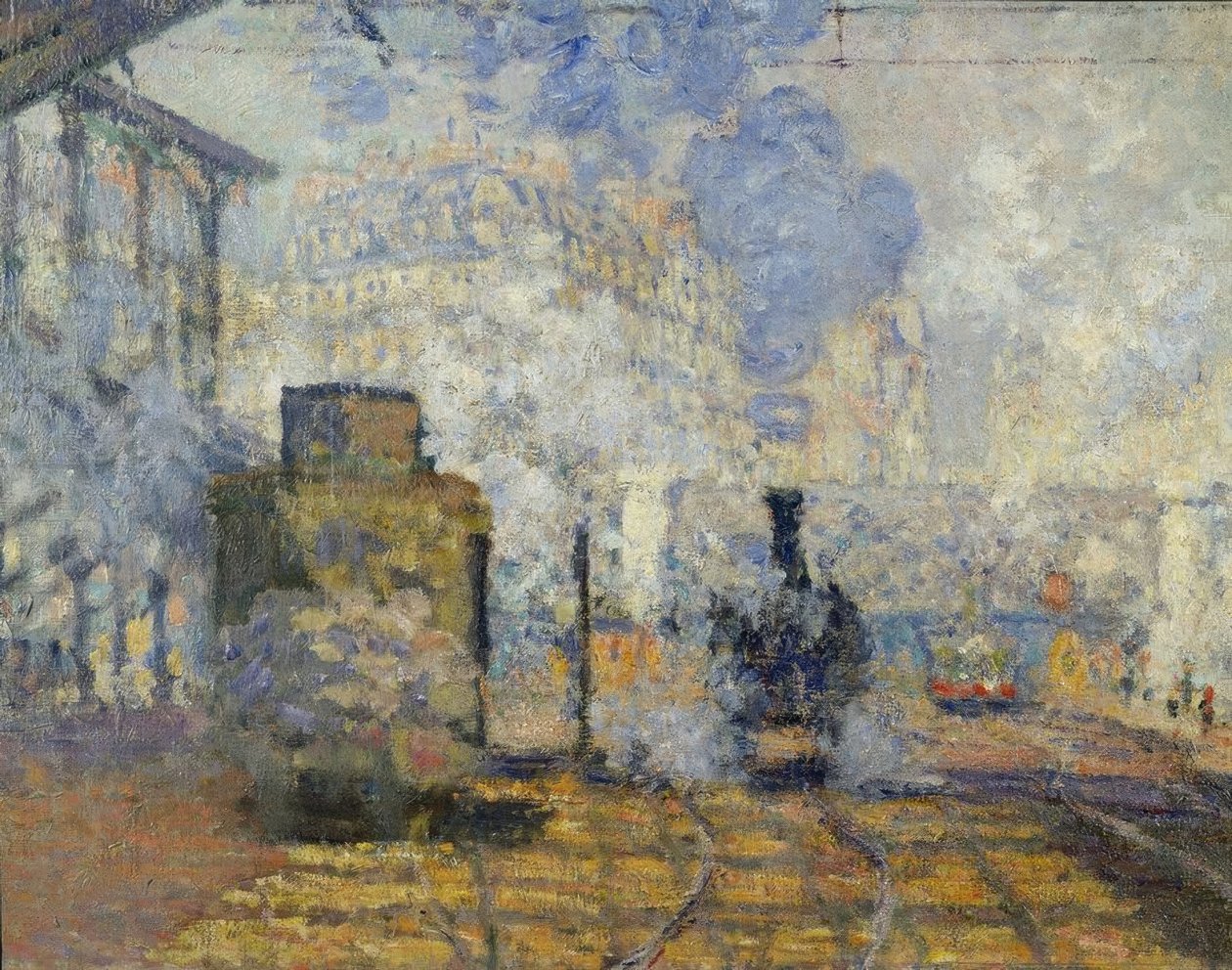 Gare Saint-Lazare autorstwa Claude Monet