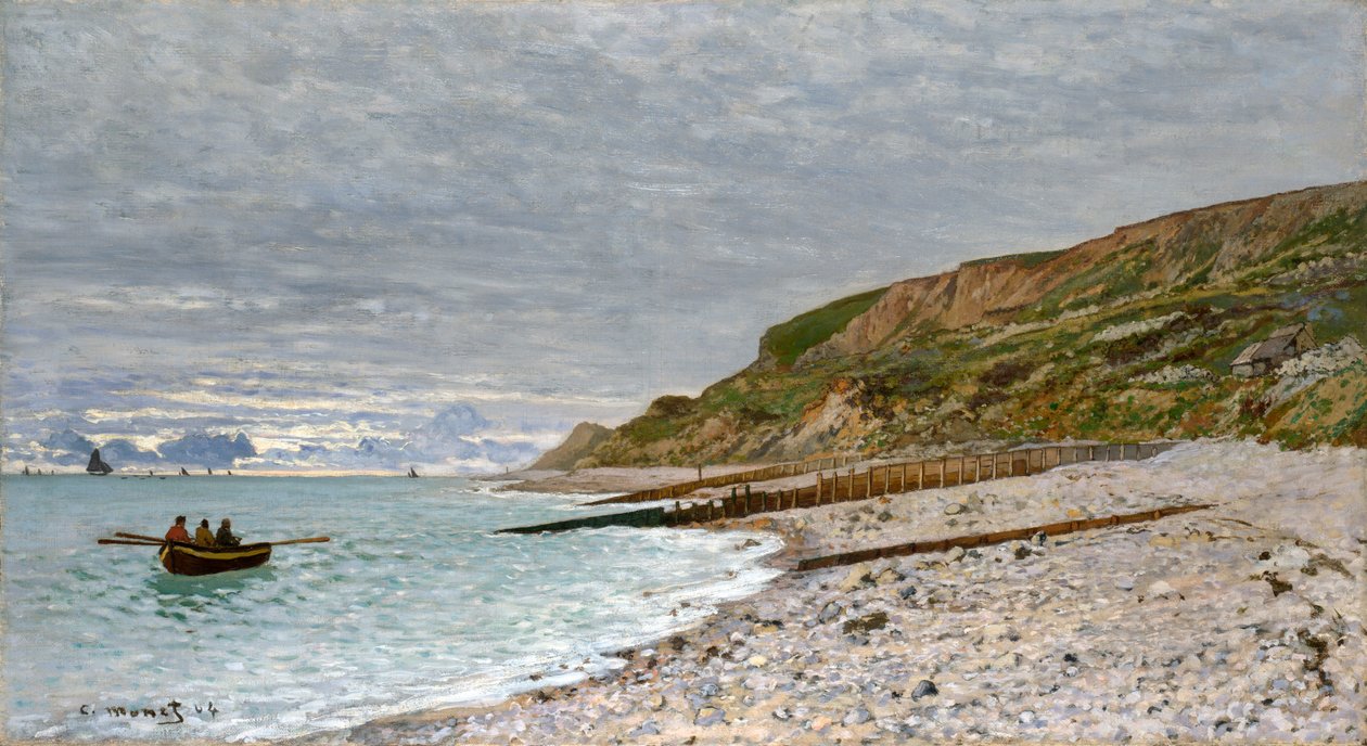 Pointe de la Hève, Sainte-Adresse, 1864 autorstwa Claude Monet