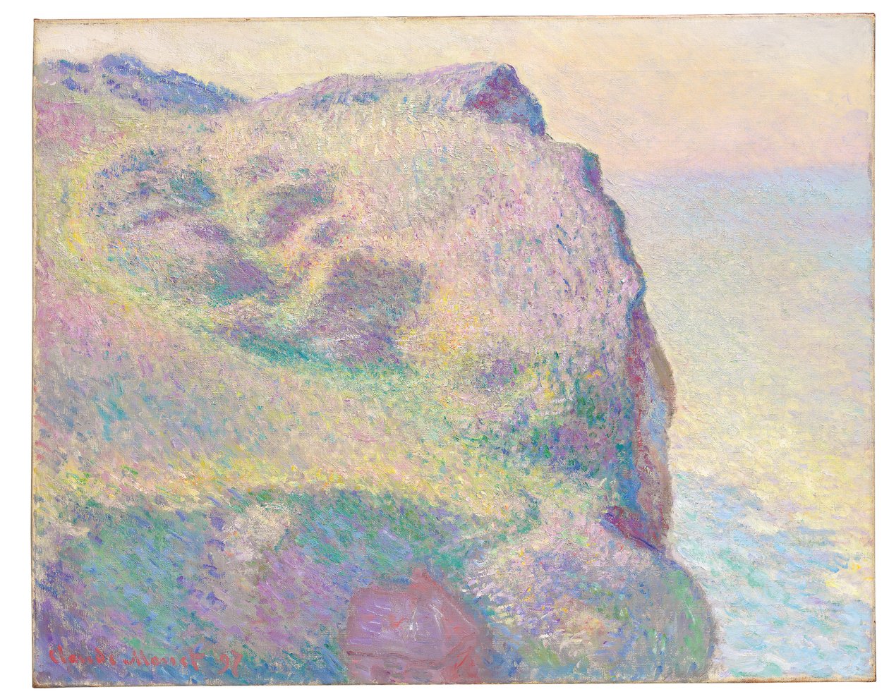 Pointe du Petit Ailly, 1897 autorstwa Claude Monet