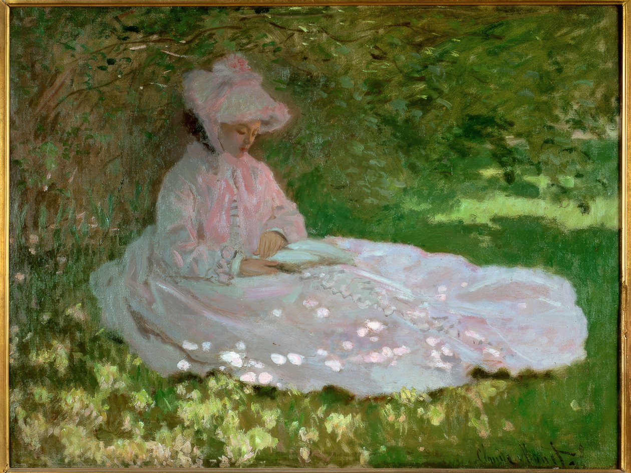 Lampka do czytania autorstwa Claude Monet