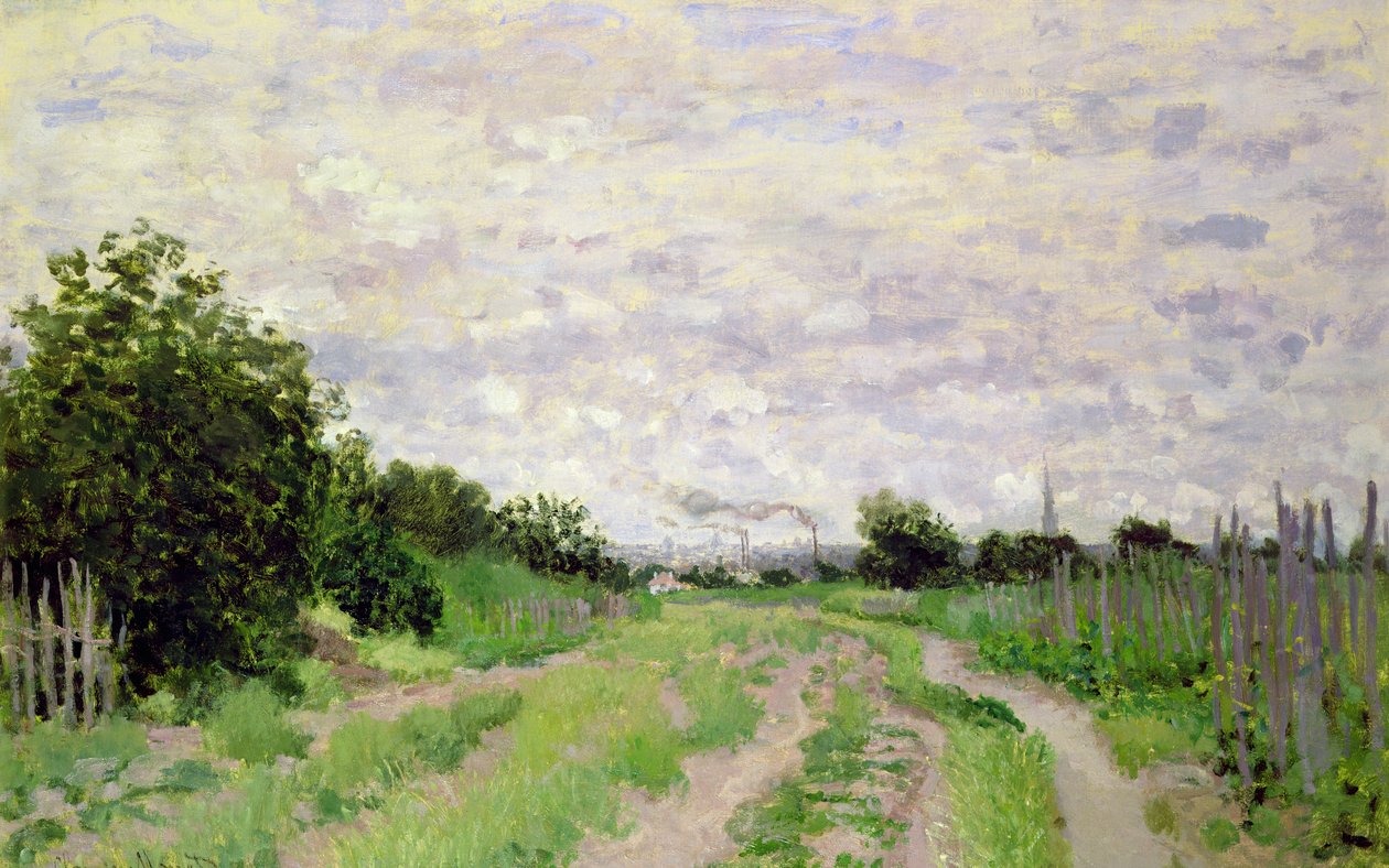 Krajobraz autorstwa Claude Monet