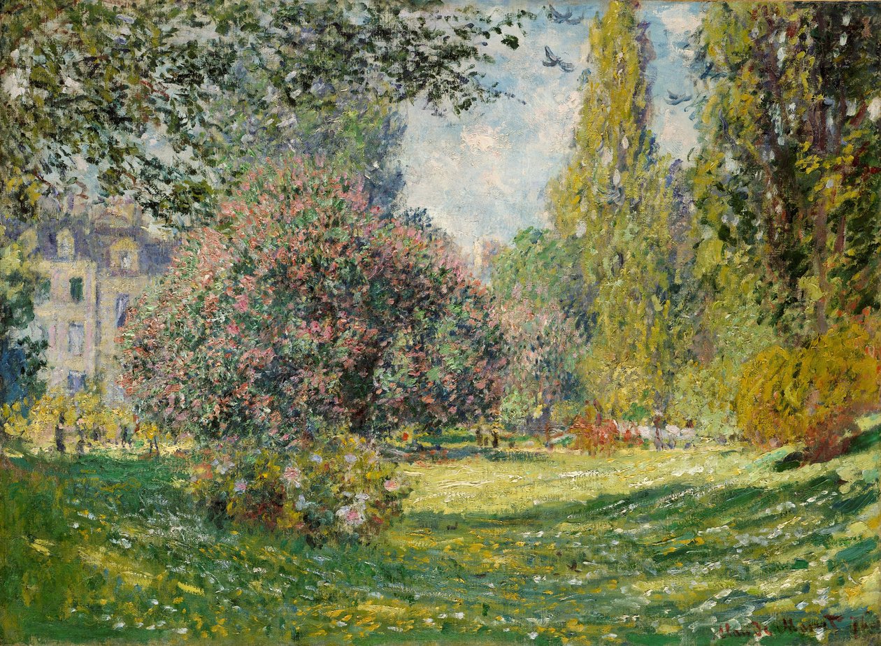 Krajobraz: Park Monceau autorstwa Claude Monet