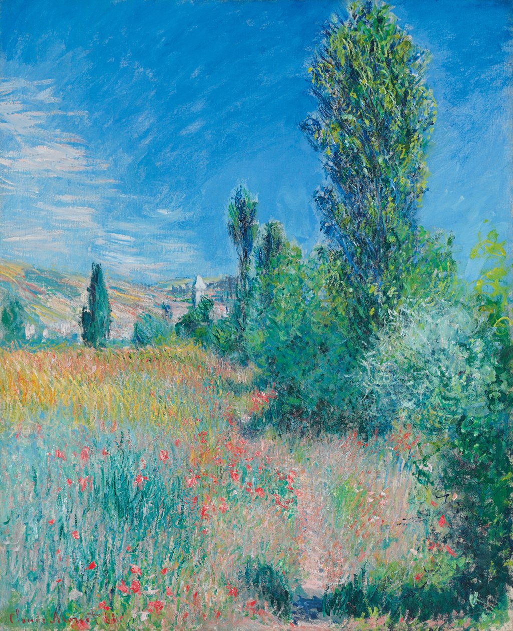 Krajobraz na wyspie Saint-Martin, 1881. autorstwa Claude Monet