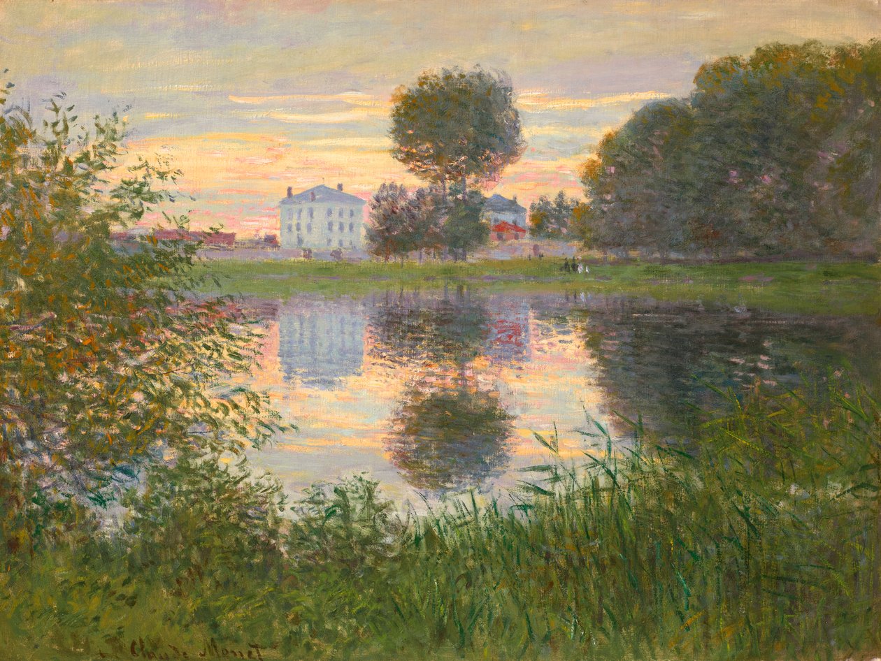Drzewo w kuli, Argenteuil autorstwa Claude Monet