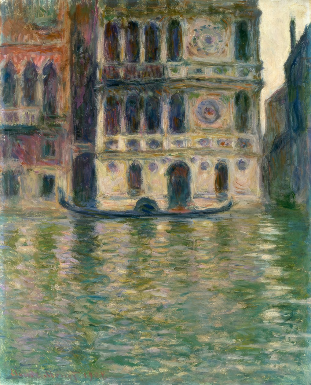 Pałac Dario, Wenecja autorstwa Claude Monet