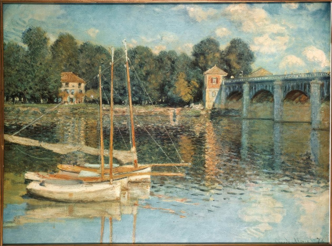 Most Argenteuil autorstwa Claude Monet