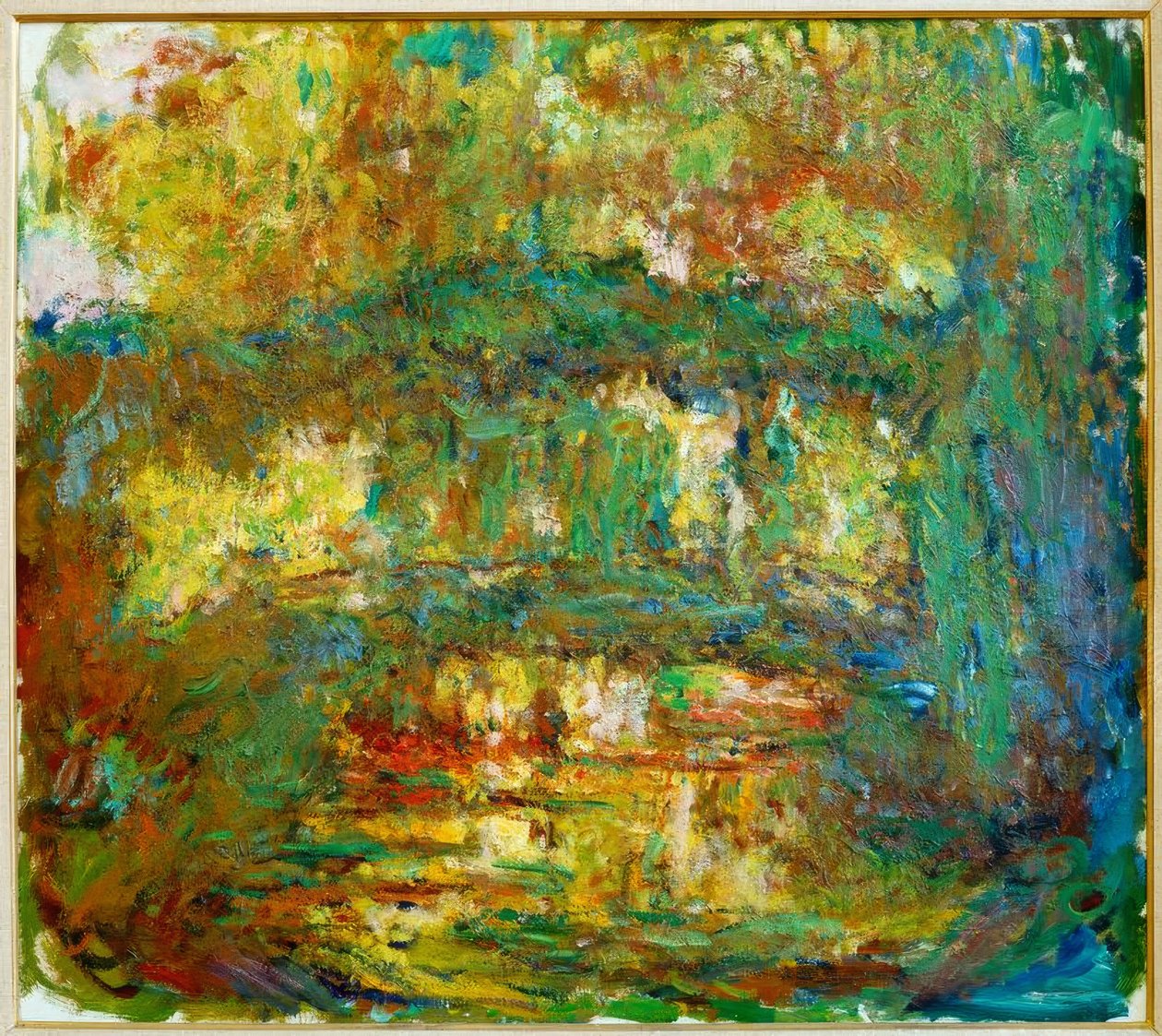 Le Pont japonais (Most Japoński) autorstwa Claude Monet