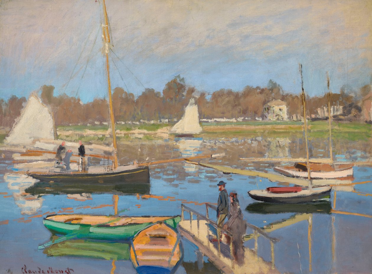 Dorzecze Argenteuil autorstwa Claude Monet