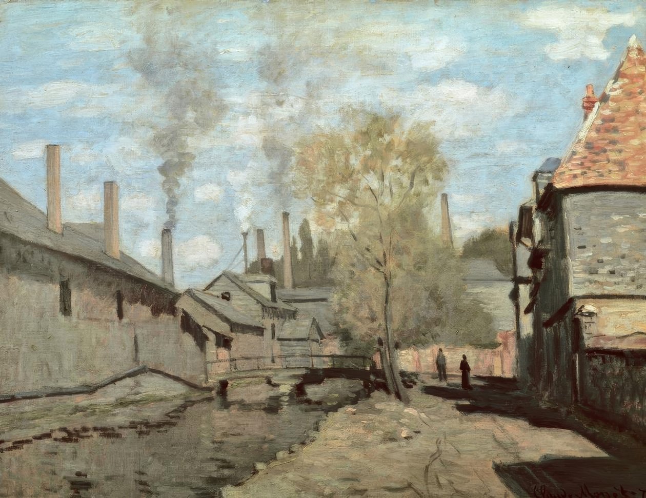 Strumień Robec autorstwa Claude Monet