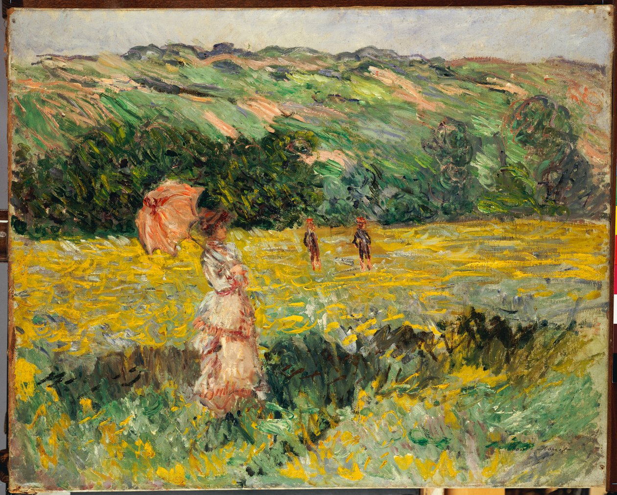 Łąka Limetz, 1887 autorstwa Claude Monet