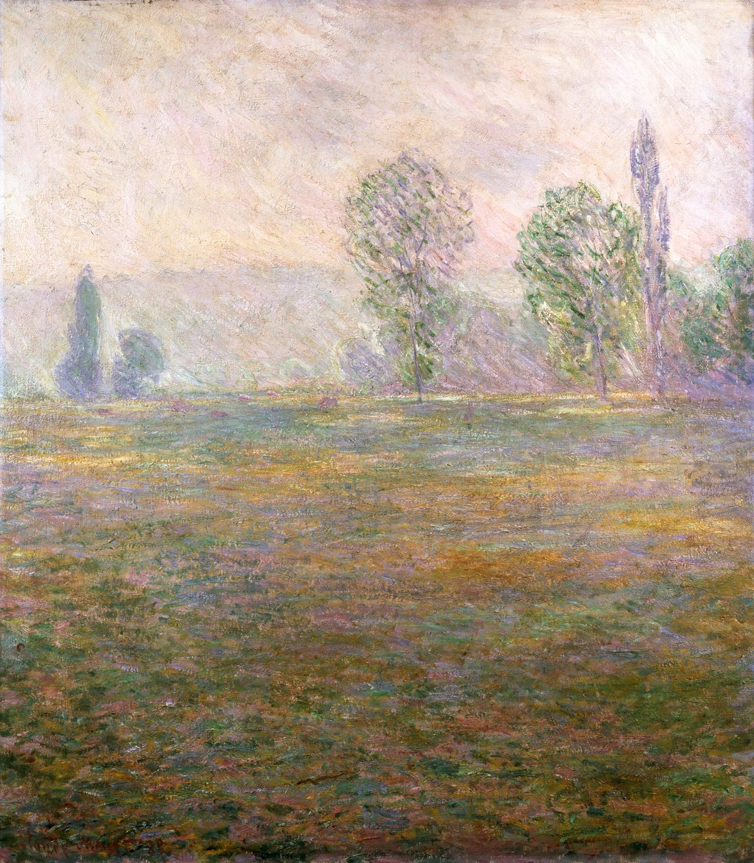 Łąki w Giverny, 1888. autorstwa Claude Monet