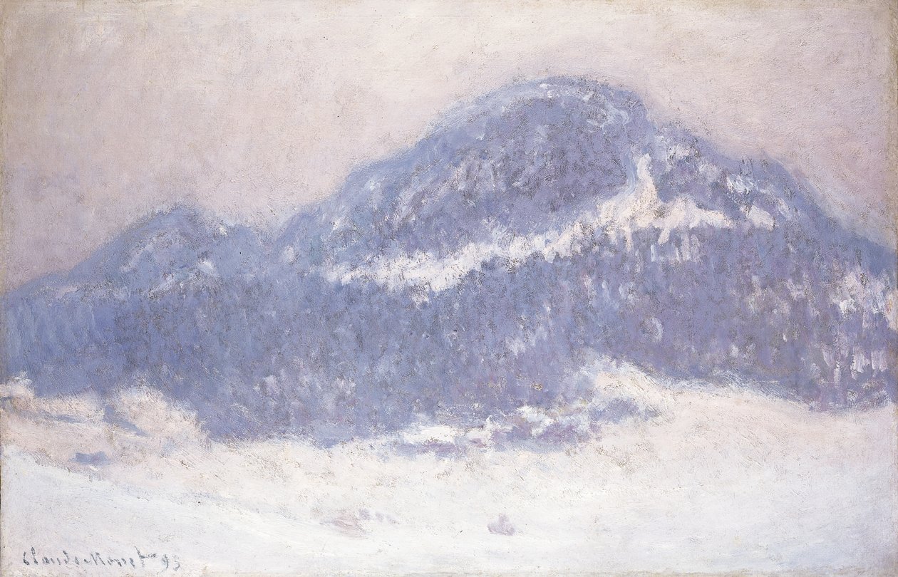 Mont Colesas, Mgliste osiemnaście, 19 autorstwa Claude Monet