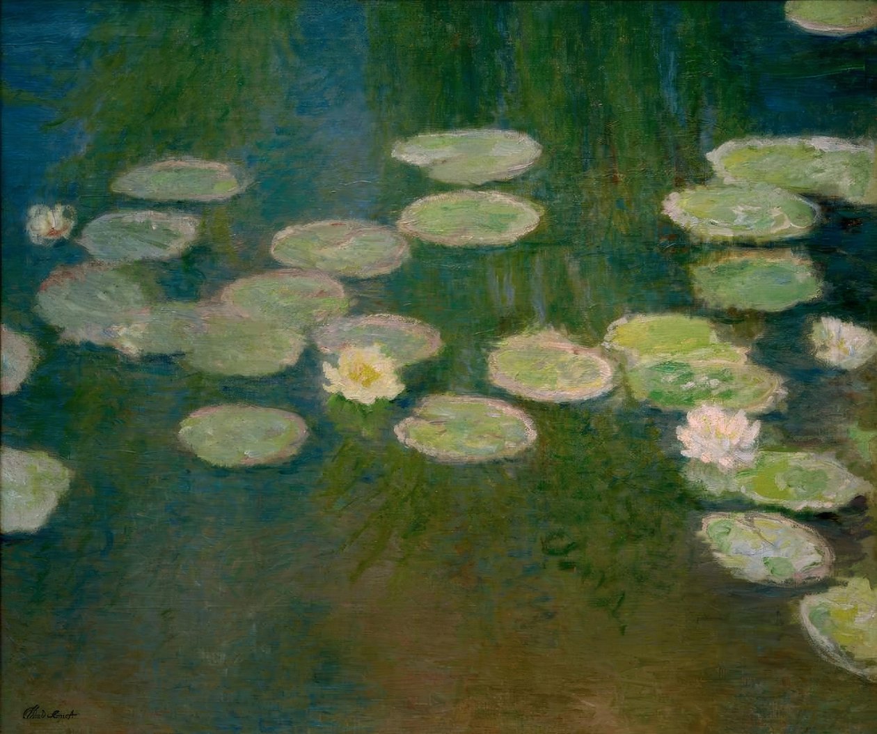 Nimfea autorstwa Claude Monet