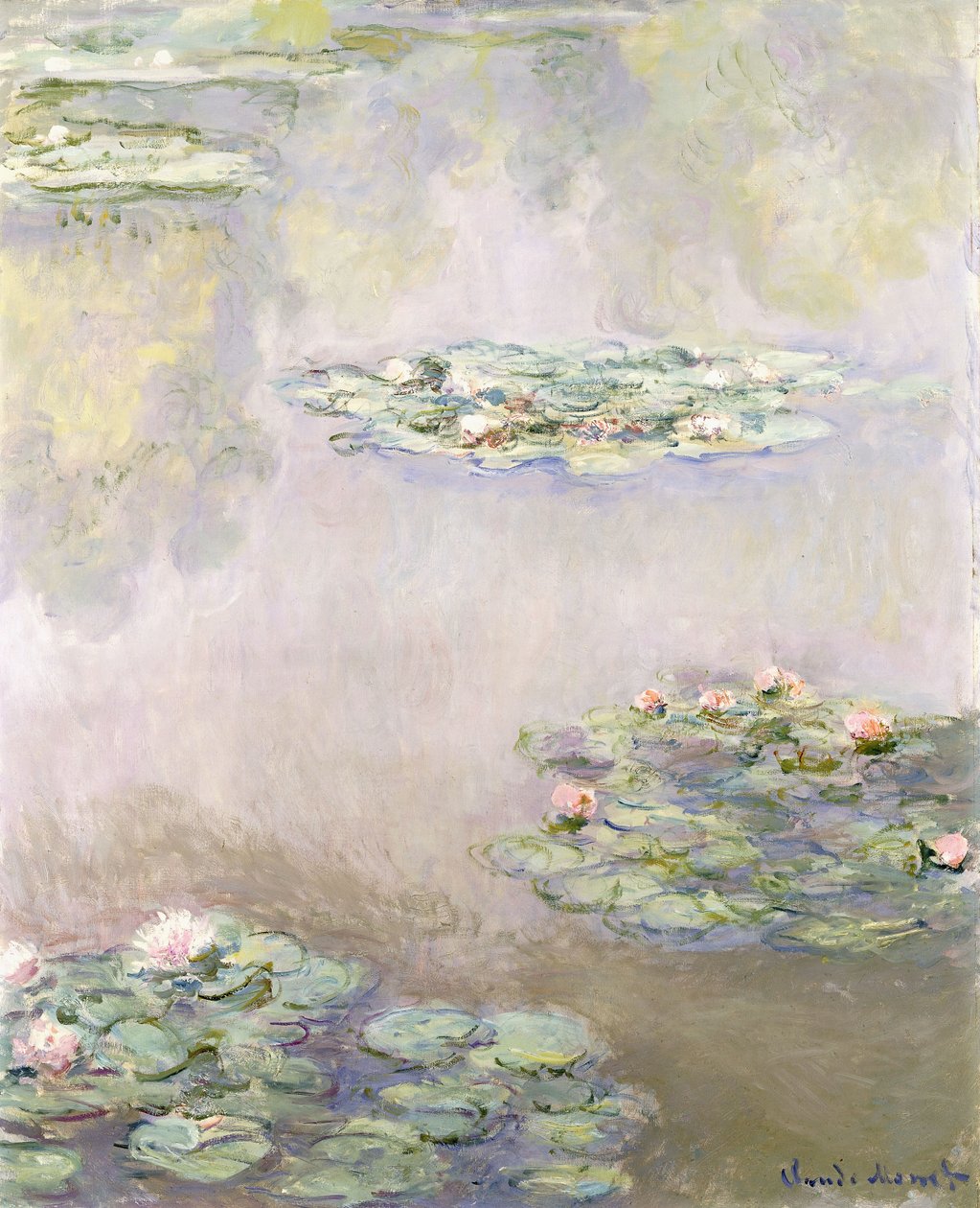 Nimfea, 1908 autorstwa Claude Monet