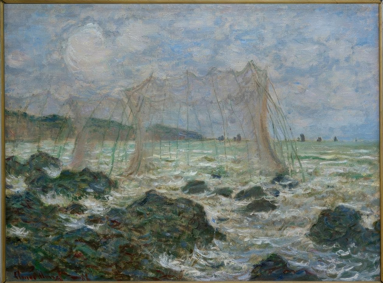 Park wędkarski Pourville autorstwa Claude Monet
