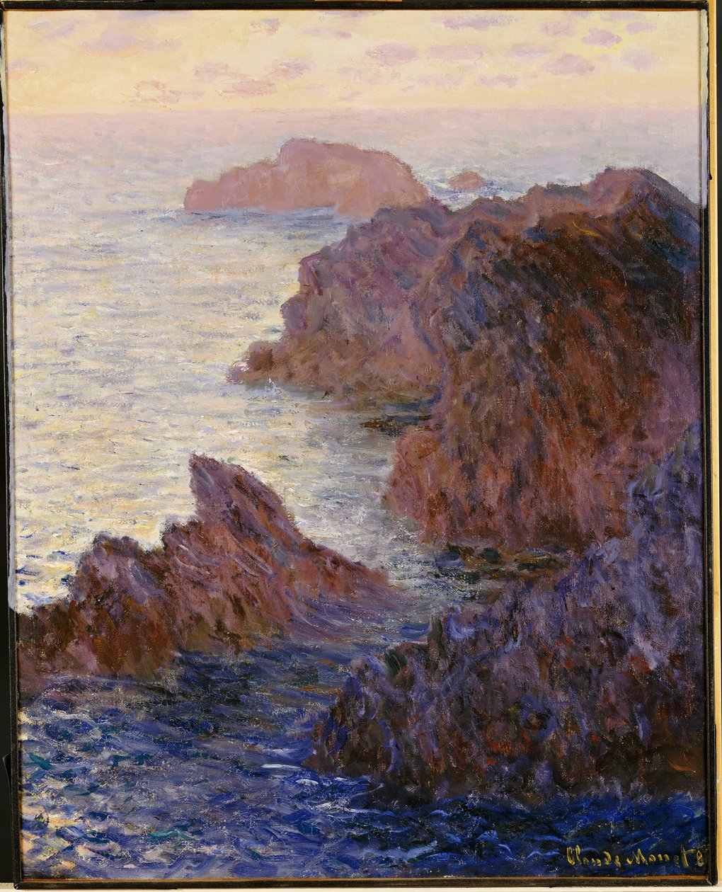Point de Rochers, Port-Goulphar autorstwa Claude Monet