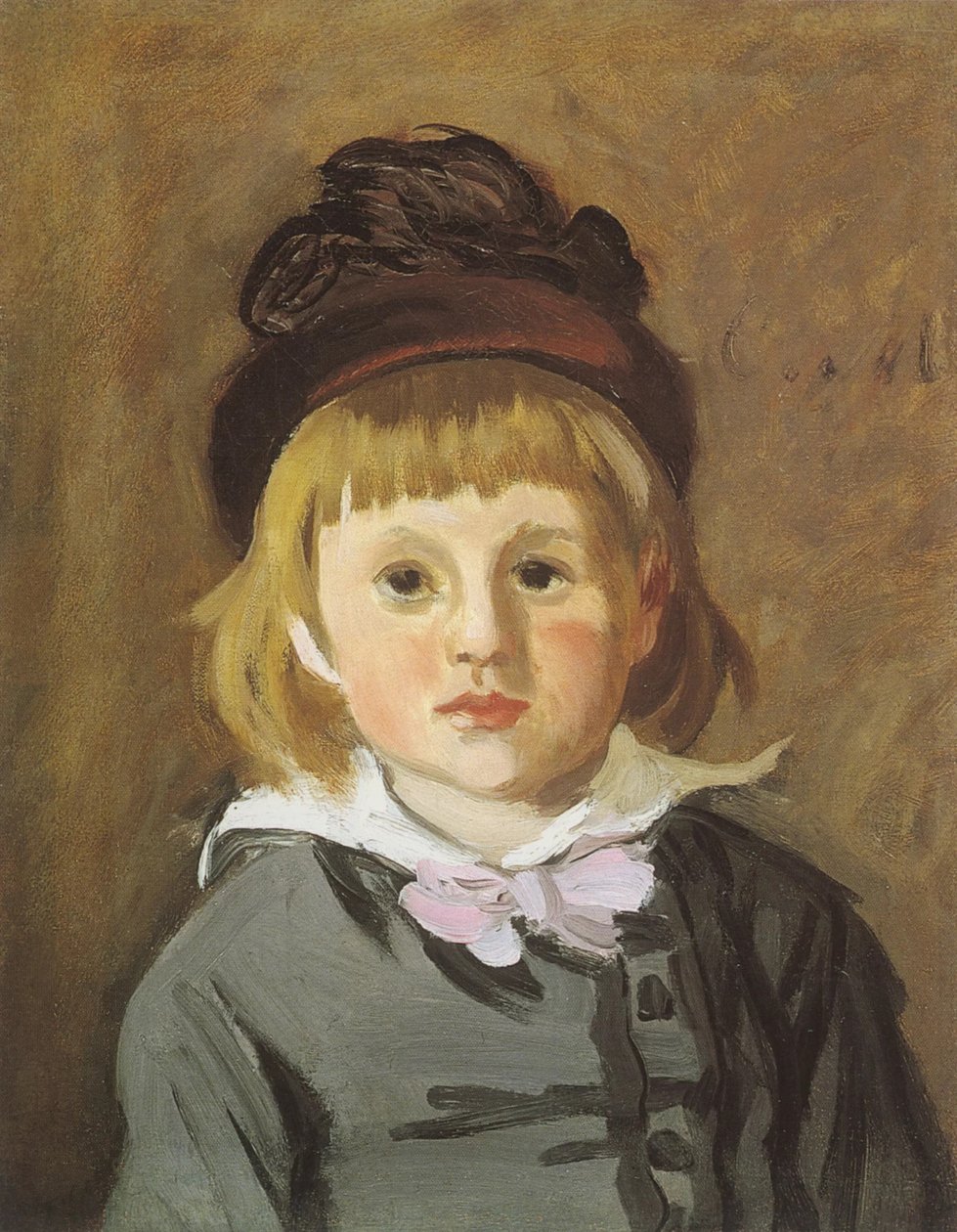 Portret Jeana Moneta, ok. 1872 r. autorstwa Claude Monet
