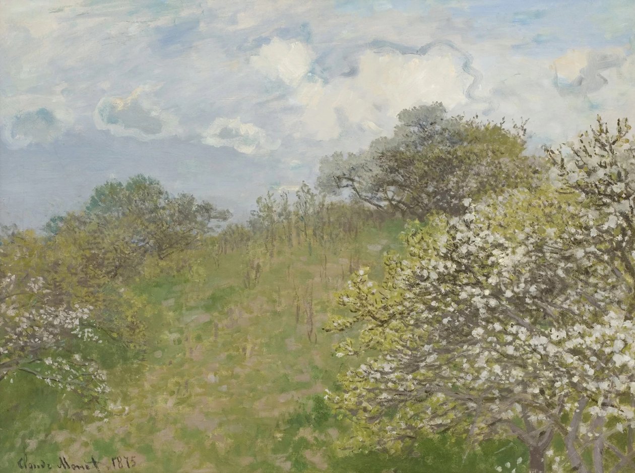 Wiosna Wiosna, 1873. autorstwa Claude Monet