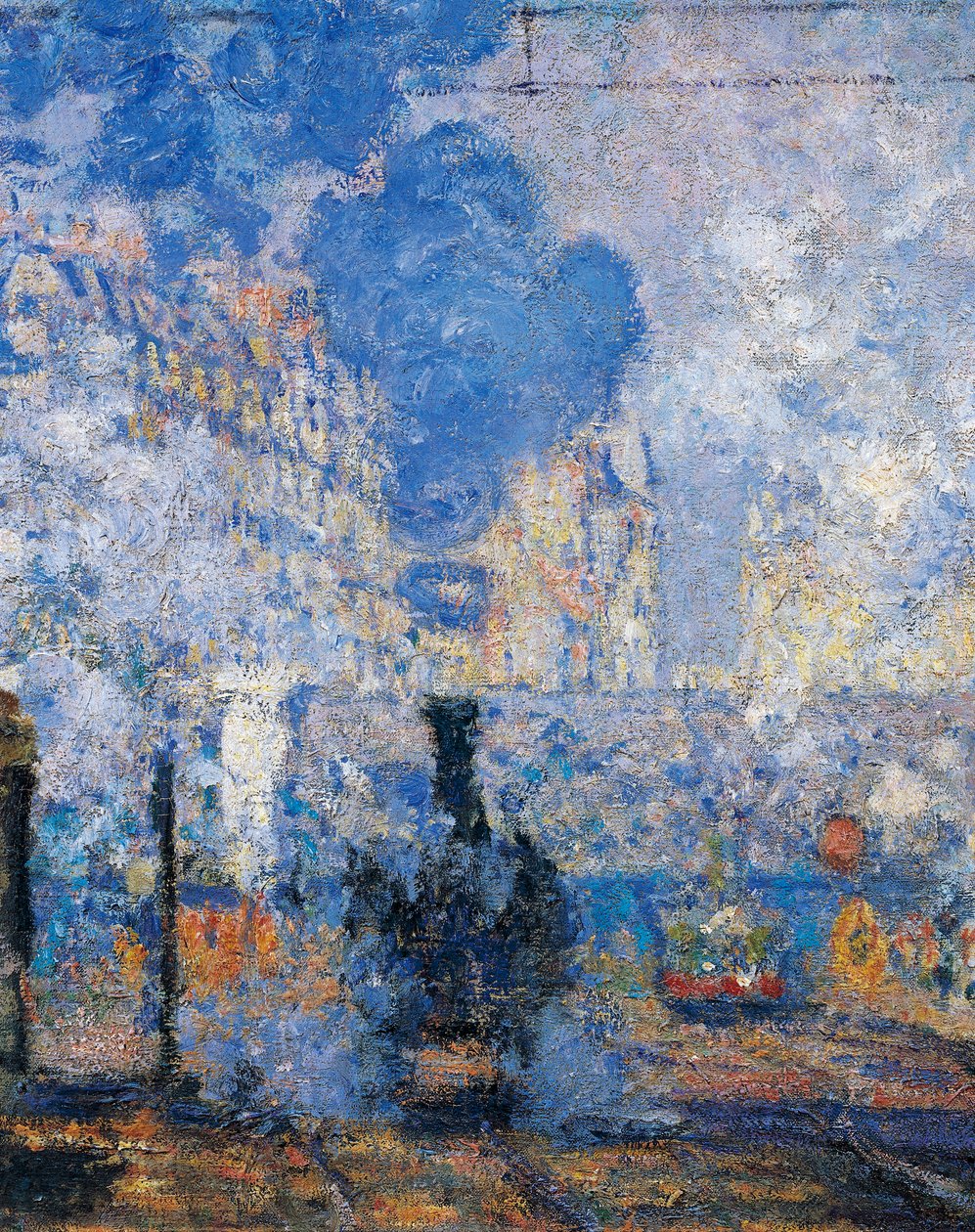 Stacja Saint Lazare, autorstwa Claude