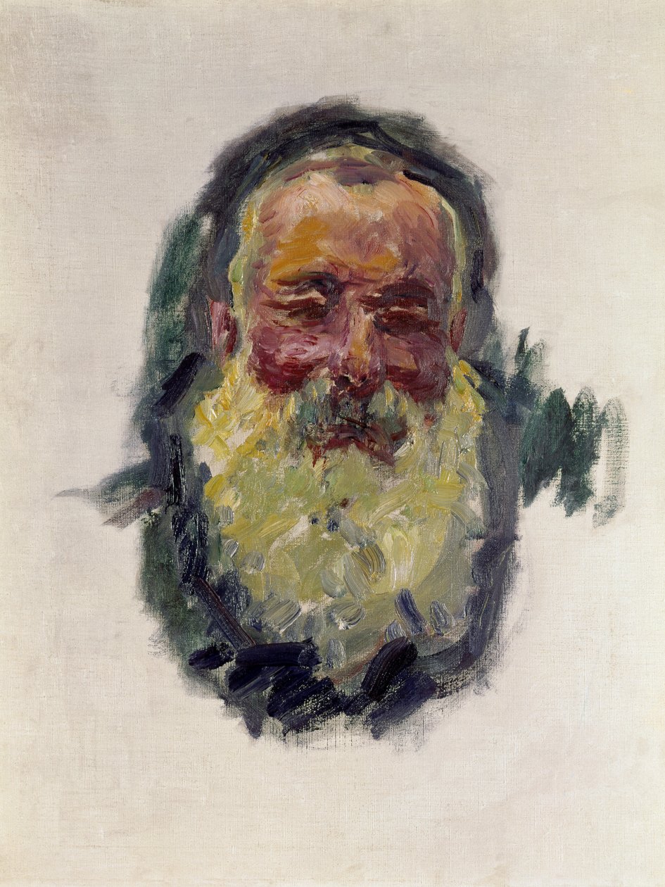 Autoportret, 1917 autorstwa Claude Monet