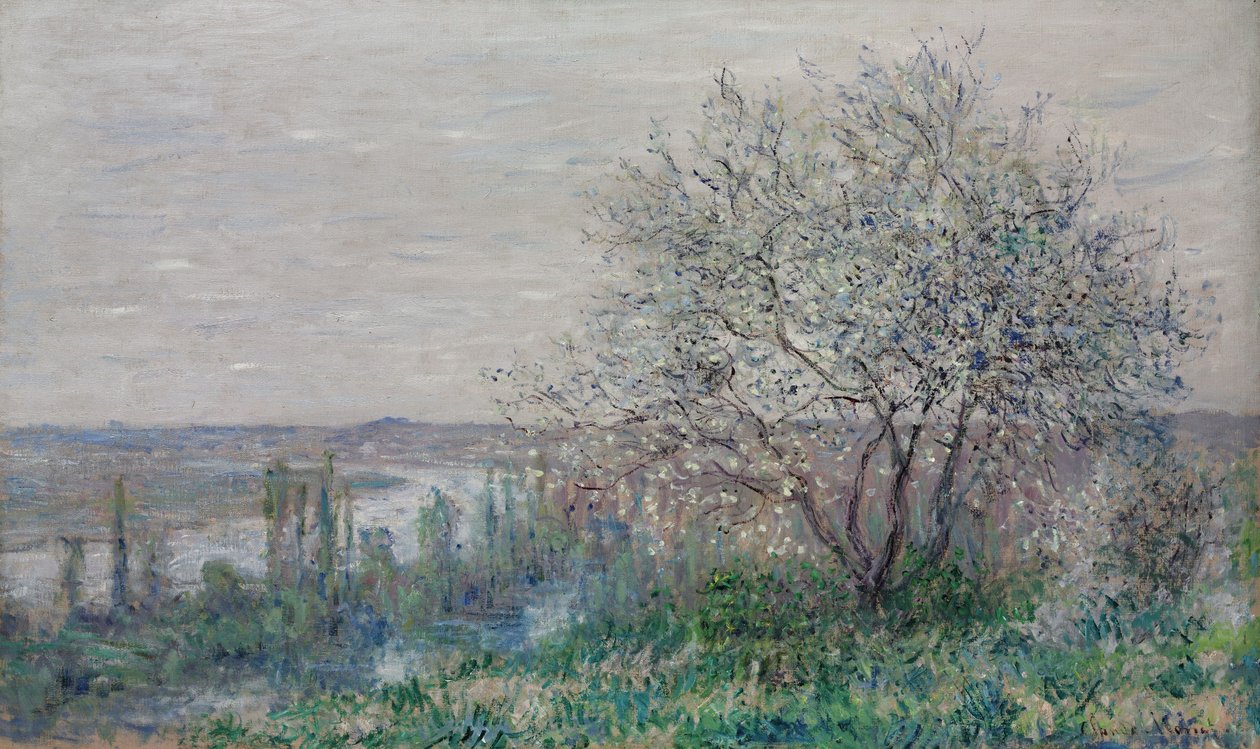 Wiosenny nastrój w Vétheuil, 1880 autorstwa Claude Monet