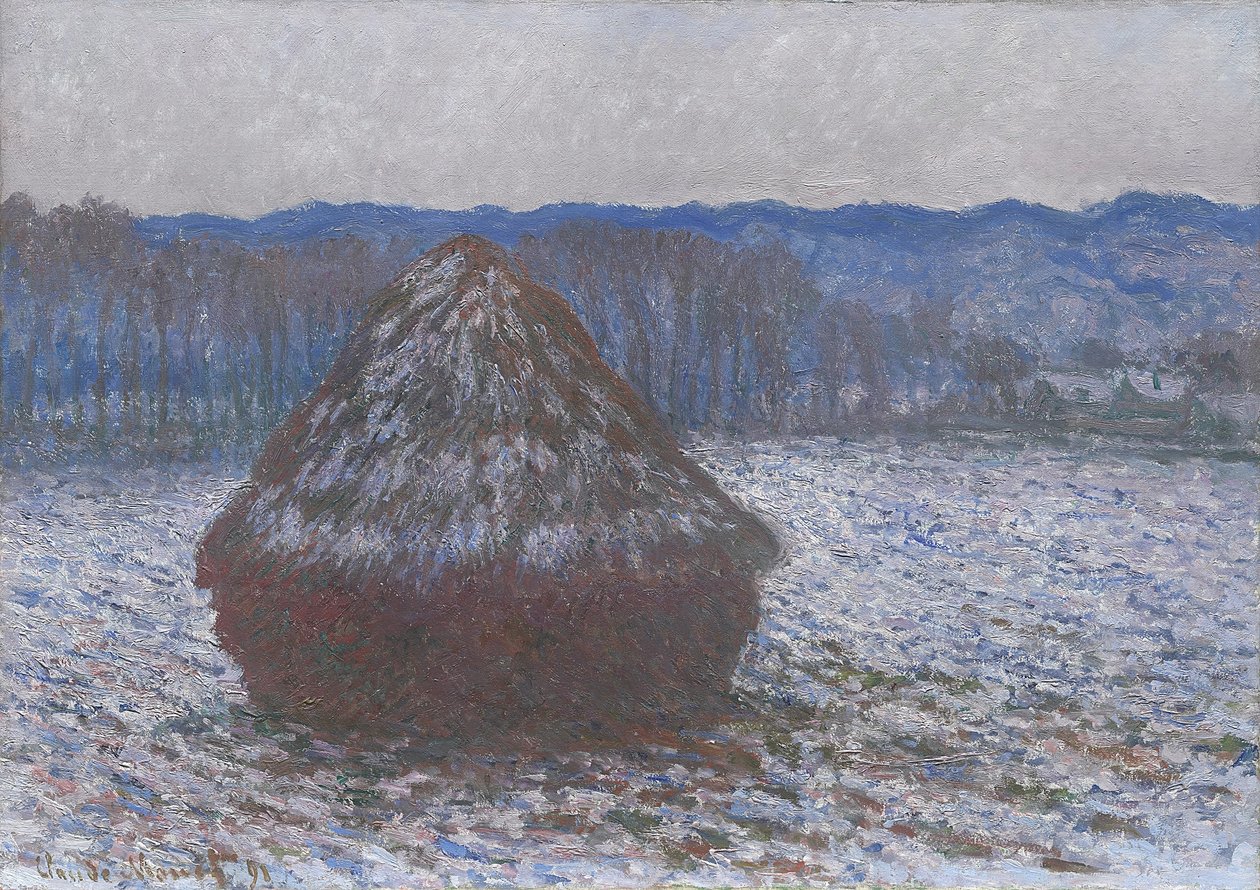Stos pszenicy, 1890-91 autorstwa Claude Monet