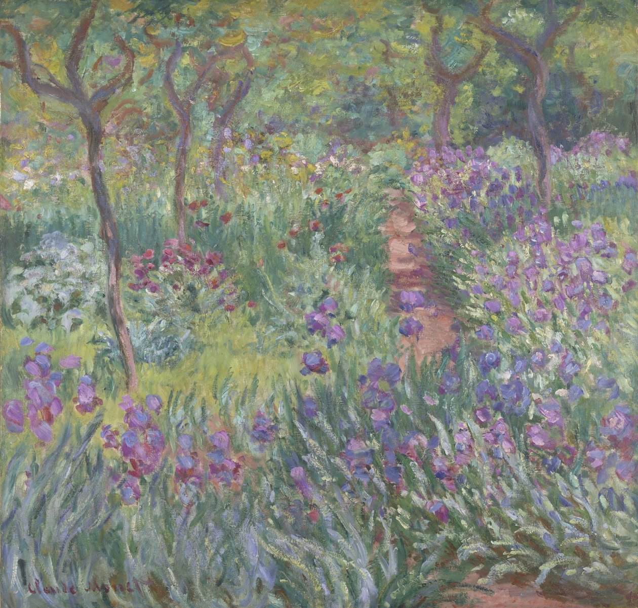 Ogród Artysty w Giverny autorstwa Claude Monet