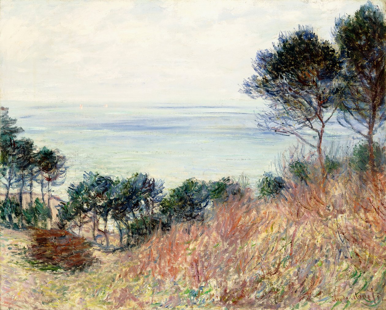 Wybrzeże Varengeville, 1882 autorstwa Claude Monet