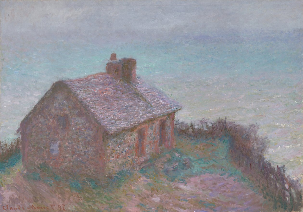Urząd Celny w Varengeville, 1897. autorstwa Claude Monet