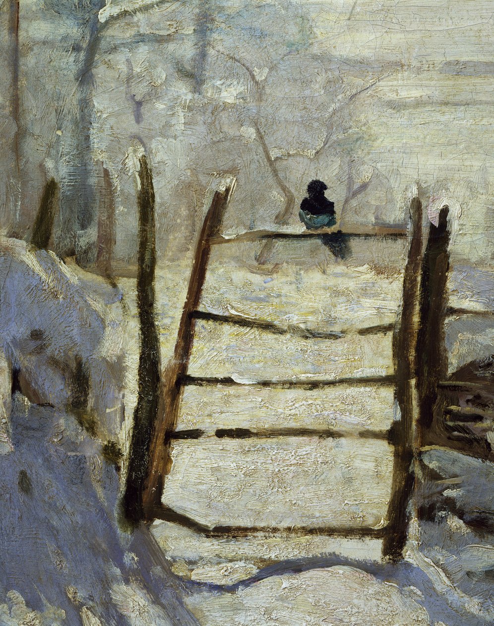 Sroka (szczegół) autorstwa Claude Monet