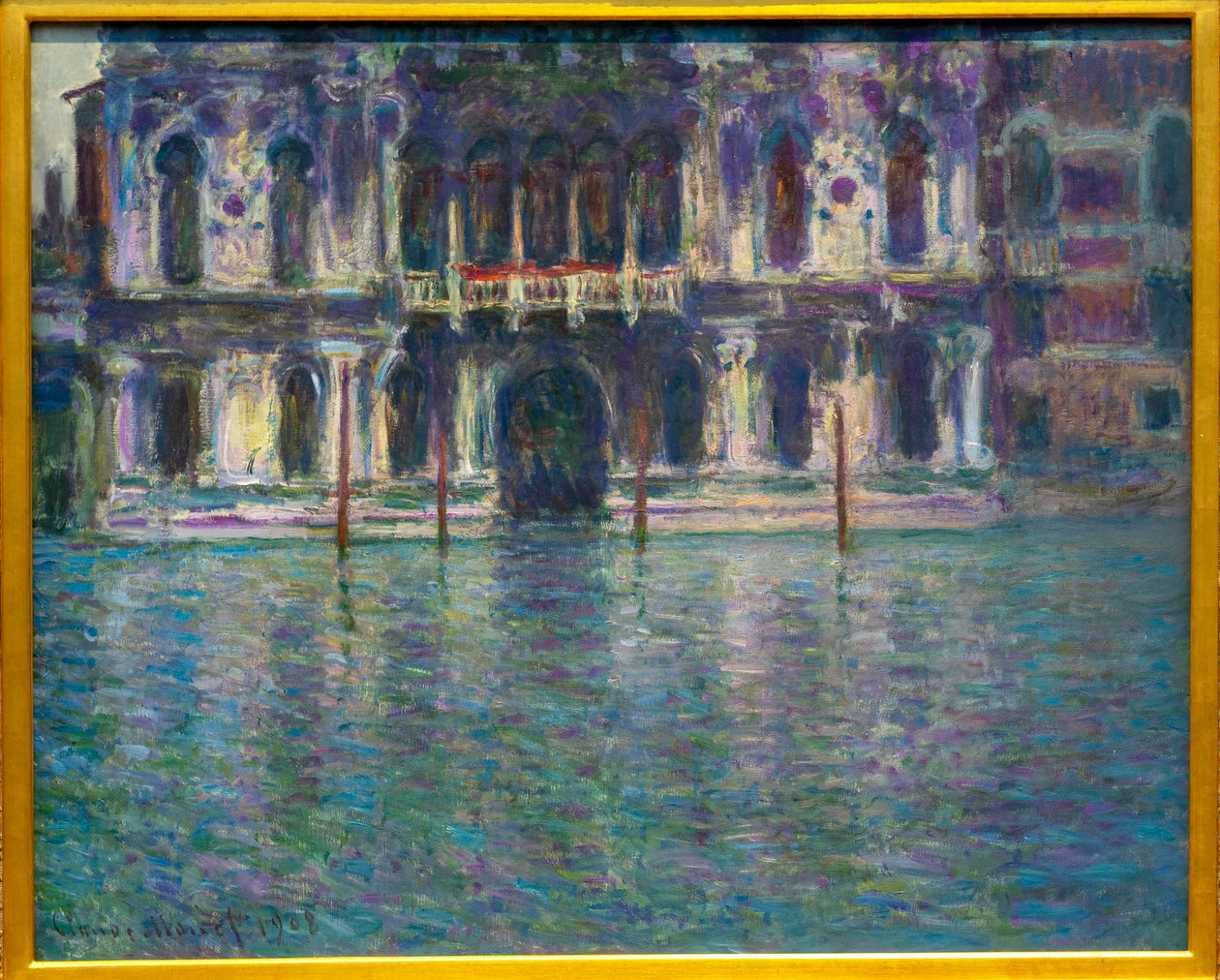 Palazzo Contarini autorstwa Claude Monet