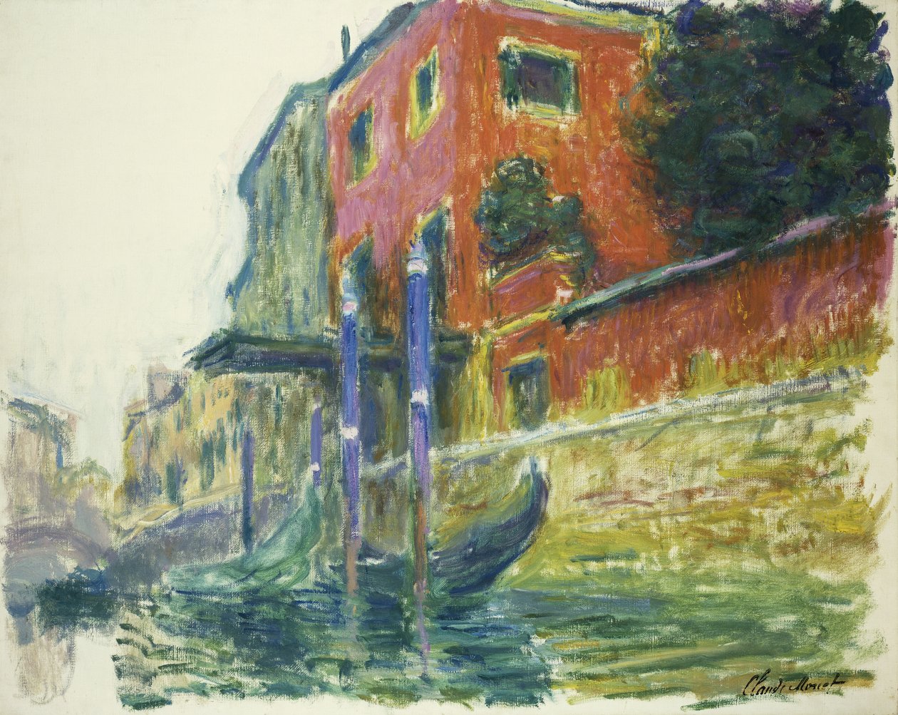 Czerwony Dom; Czerwony Dom, 1908 autorstwa Claude Monet