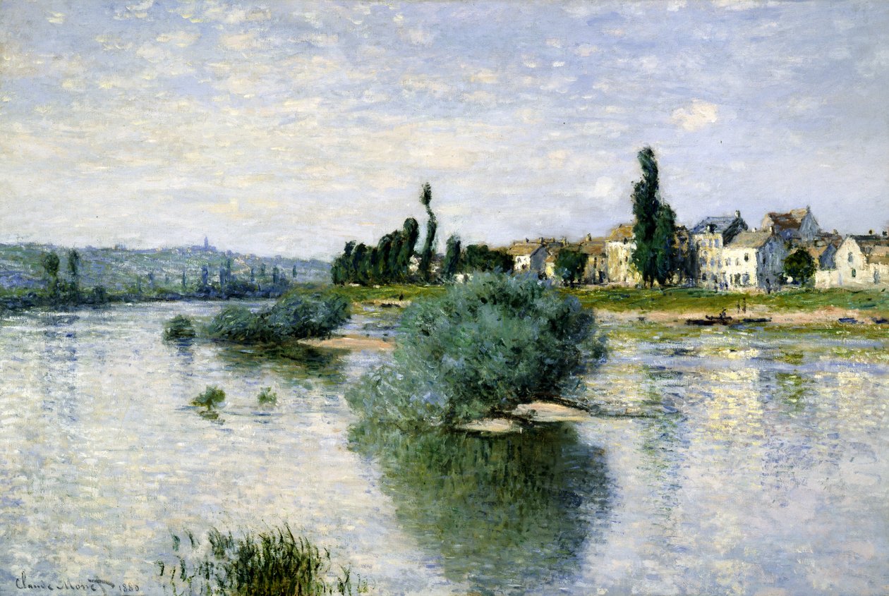 Sekwana w Lavacourt autorstwa Claude Monet