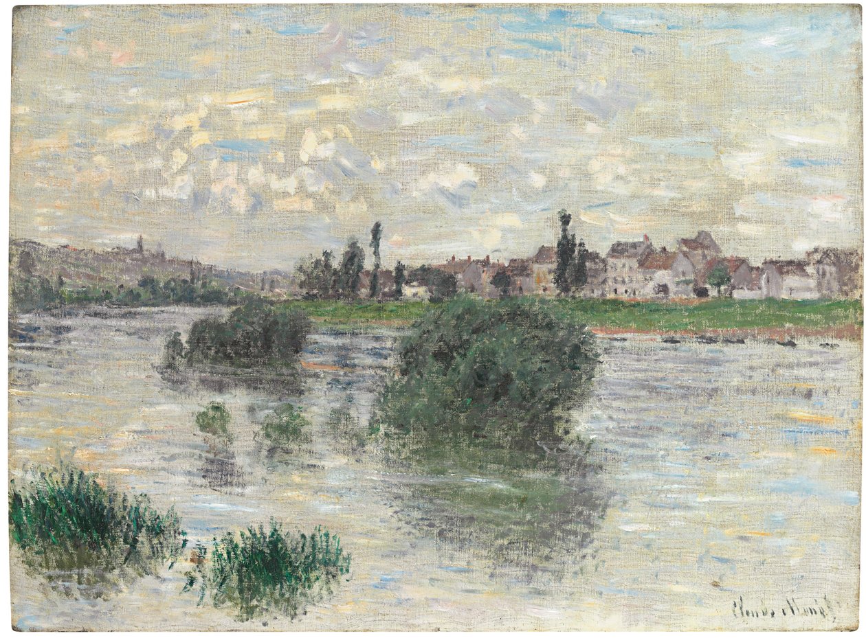 Sekwana w Lavacourt, 1879 autorstwa Claude Monet
